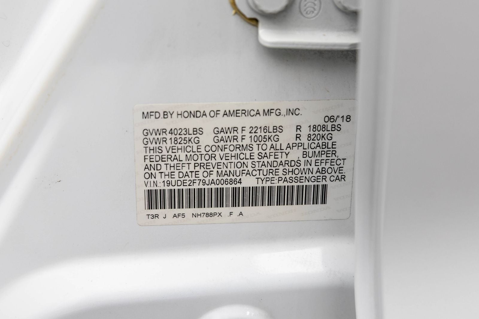 2018 Acura ILX w/Premium Pkg