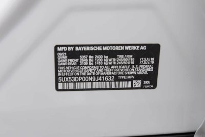 2022 BMW X3 xDrive30i xDrive30i