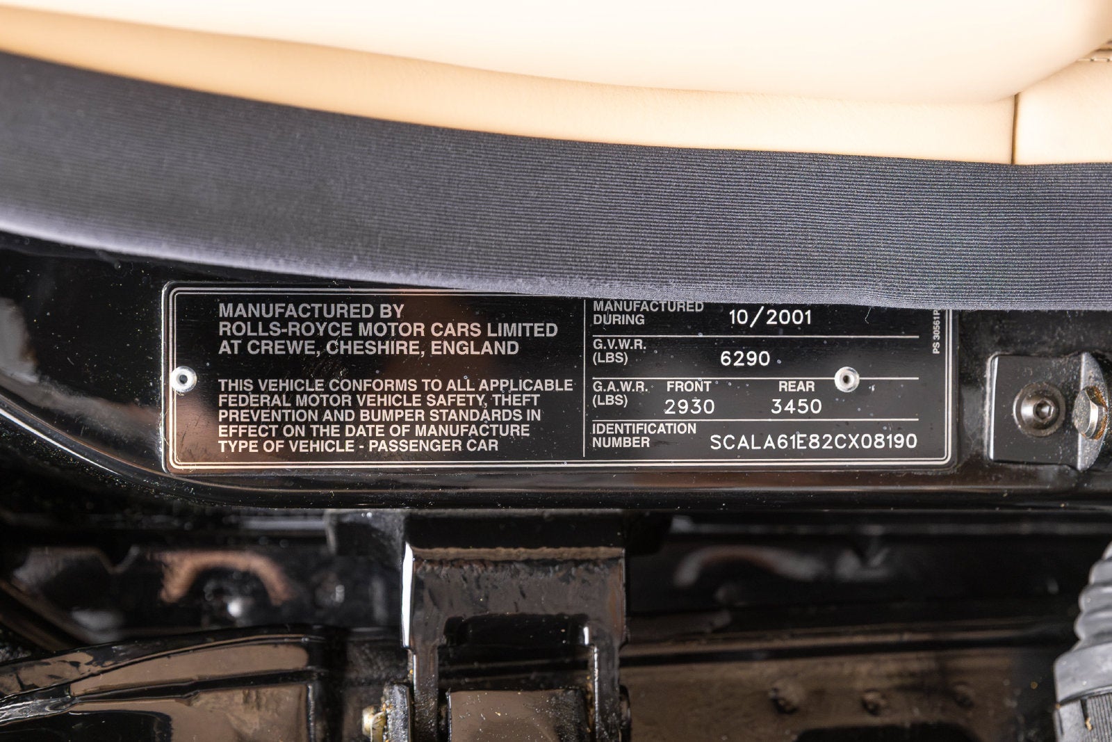 2002 Rolls-Royce Silver Seraph 4dr Sdn