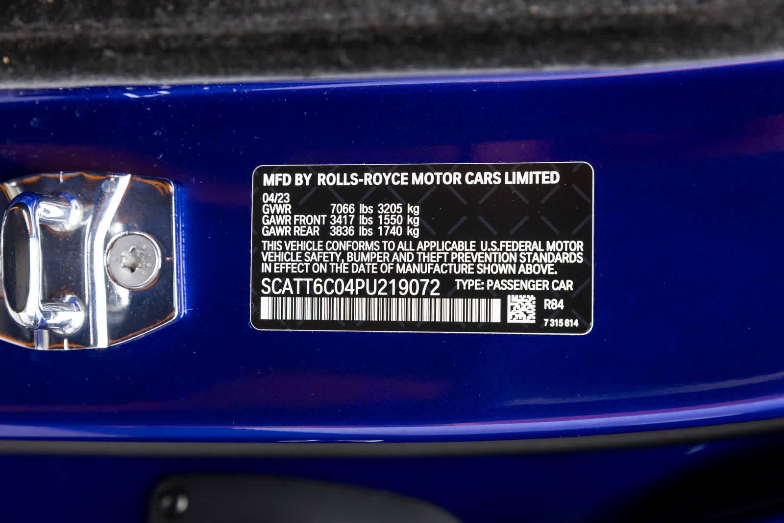 2023 Rolls-Royce Phantom Sedan