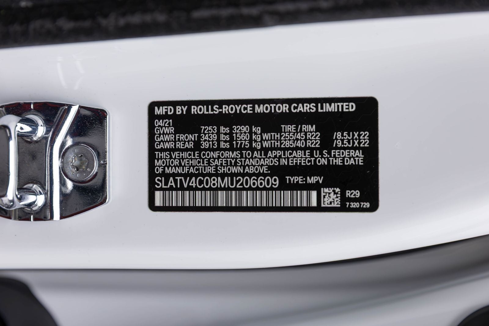 2021 Rolls-Royce Cullinan Sport Utility