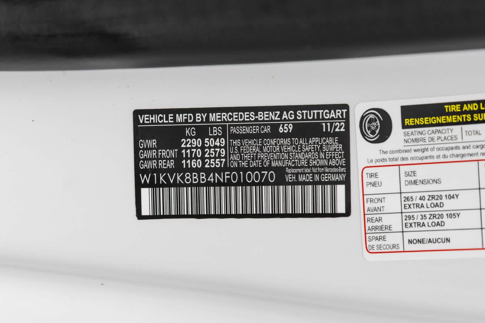 2022 Mercedes-Benz AMG® SL 63 AMG® SL 63