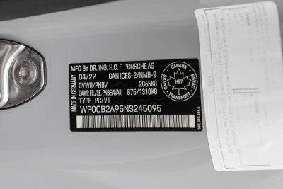 2022 Porsche 911 Base