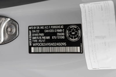 2022 Porsche 911 Base