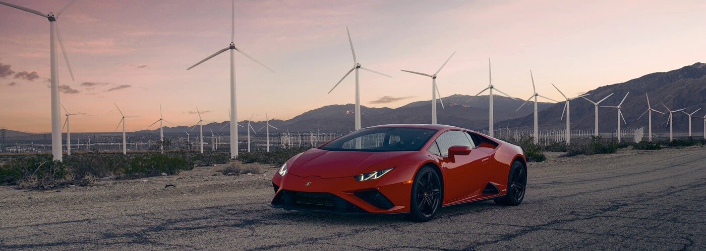 Red Lamborghini Huracan